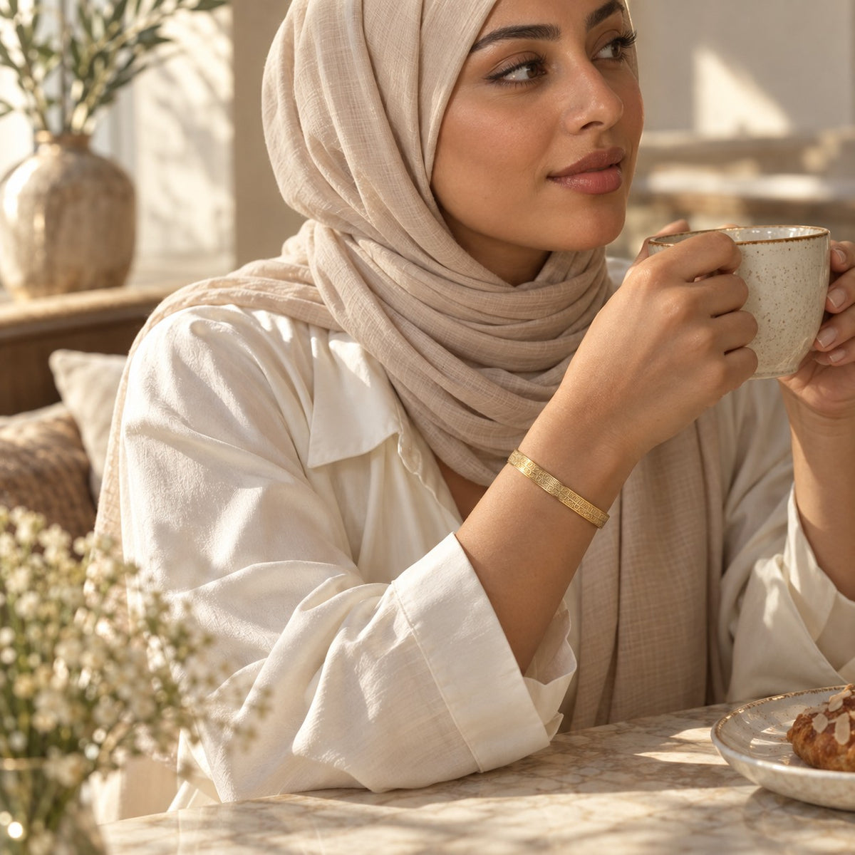 The Ayatul Kursi Cuff | Women worn in everyday life