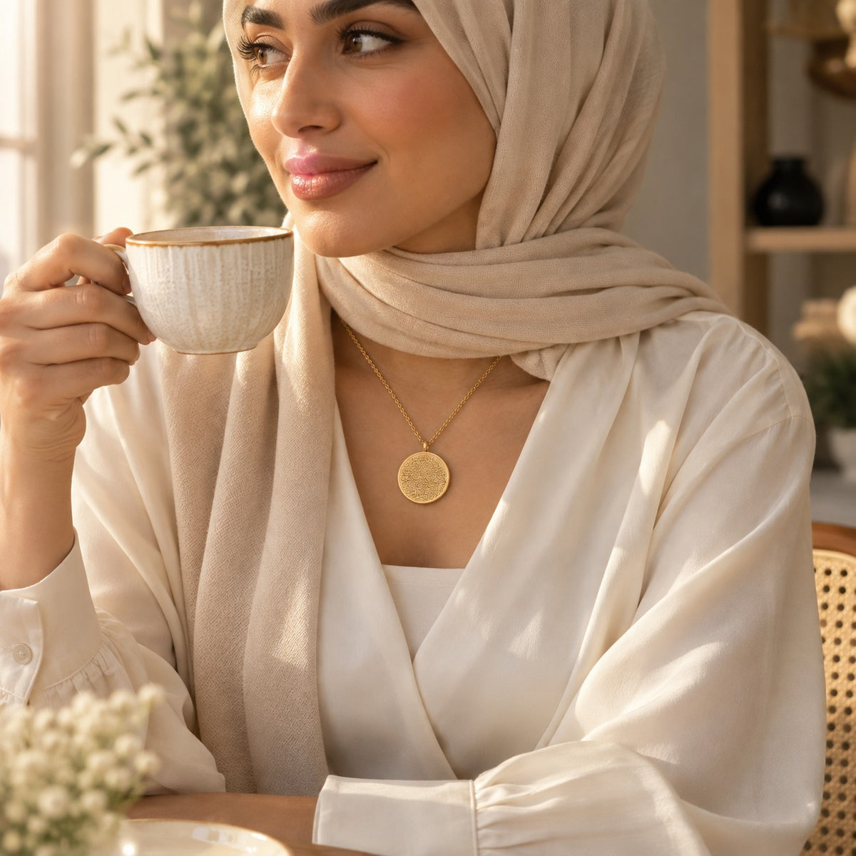 The Ayatul Kursi Necklace | Women worn in everyday life