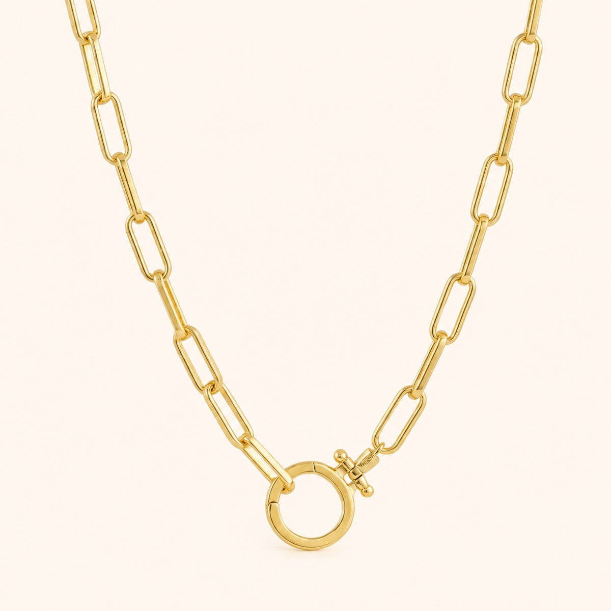 Parker Necklace, gold finish