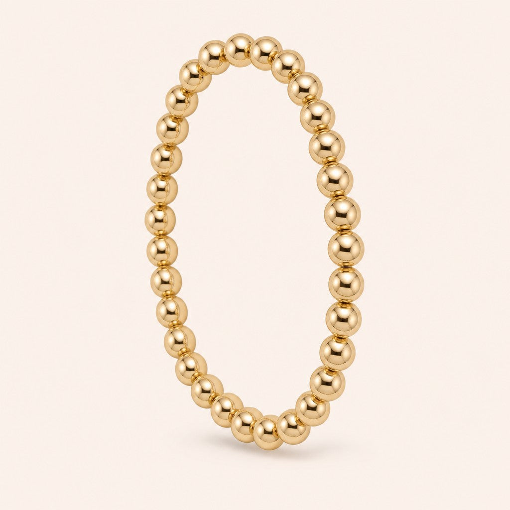 Tasbih Bracelet, gold finish