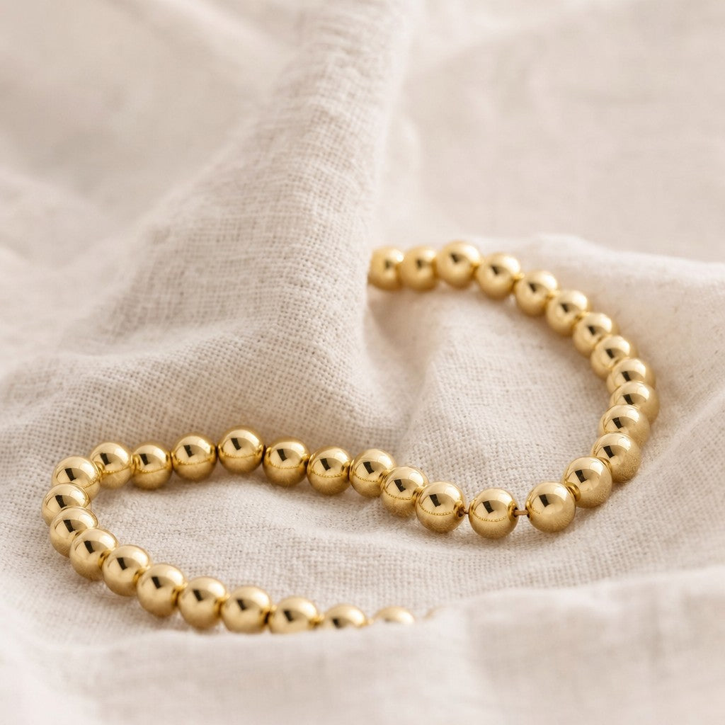 Close-up detail of the Tasbih Bracelet