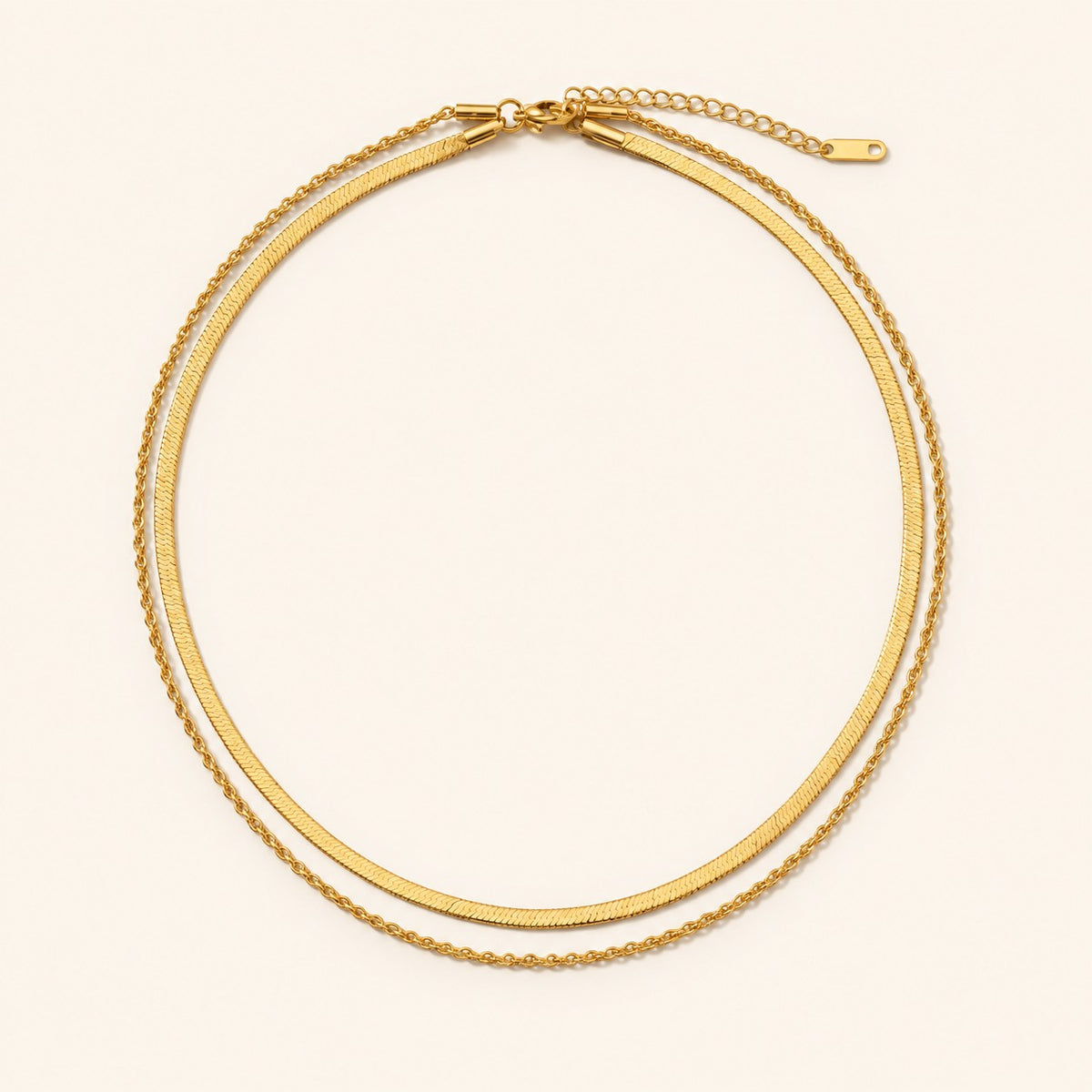 Luna Chain, gold finish