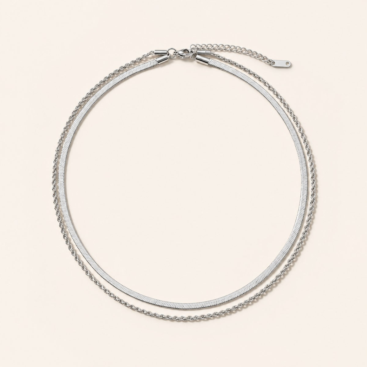 Luna Chain, silver finish