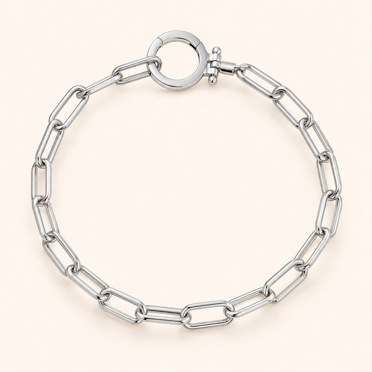 Parker Bracelet, silver finish