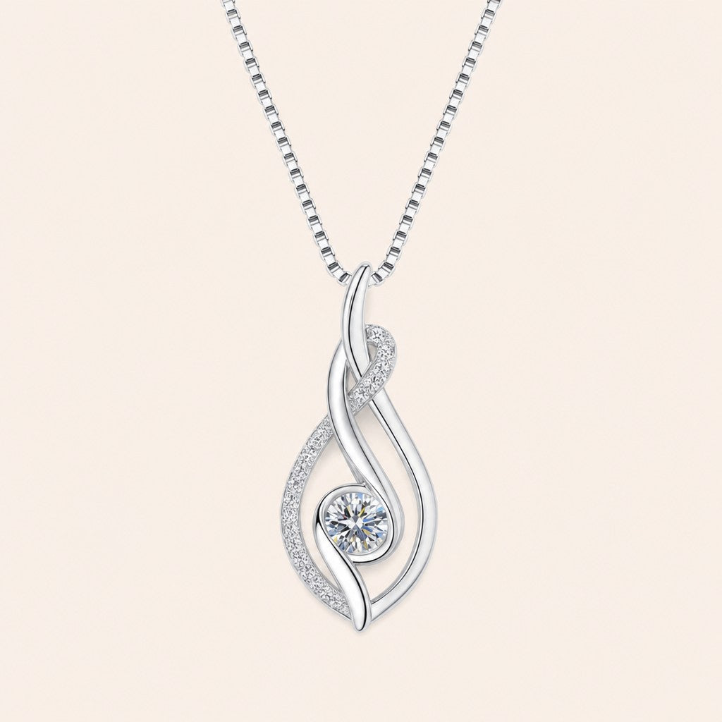 Diya Al Nur Pendant, silver finish