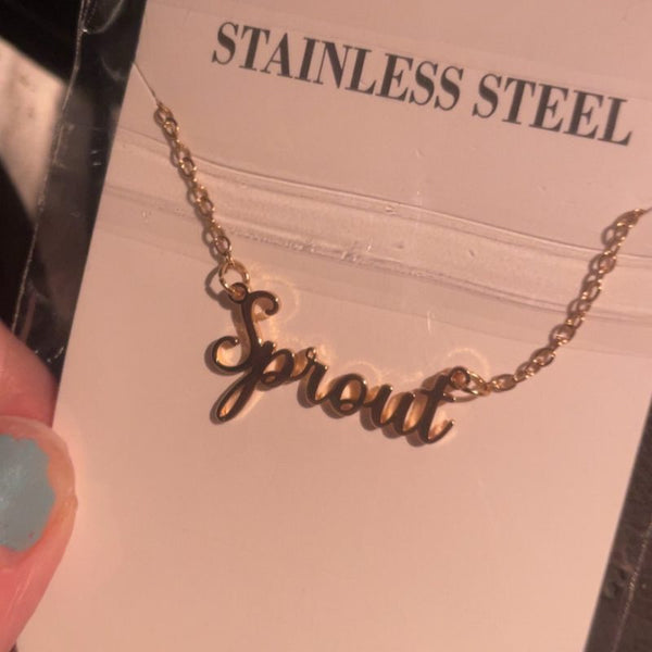 Customer photo of English Custom Name Necklace
